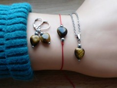 Nerezový přívěšek s larimarem