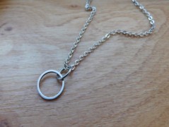 Nerezový přívěšek s larimarem