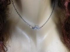 Nerezový přívěšek s larimarem