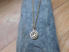 Nerezový přívěšek s larimarem