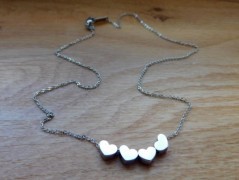 Nerezový přívěšek s larimarem