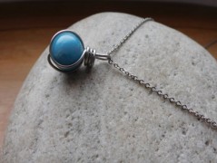 Náhrdelník - Nerezový anděl