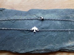 Nerezový přívěšek s larimarem