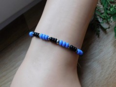 Nerezový přívěšek s larimarem