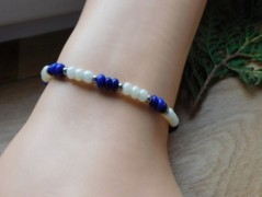 Nerezový přívěšek s larimarem