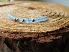 Nerezový přívěšek s larimarem