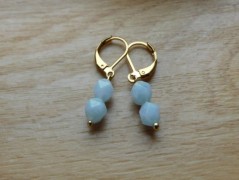 Nerezový přívěšek s larimarem