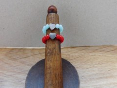 Nerezový přívěšek s larimarem