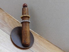 Nerezový přívěšek s larimarem