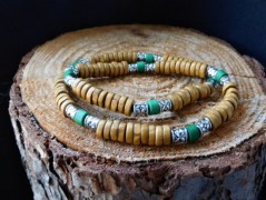 Nerezový přívěšek s larimarem