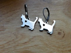 Nerezový přívěšek s larimarem