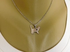 Nerezový přívěšek s larimarem