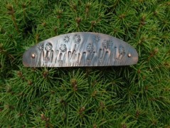 Nerezový přívěšek s larimarem