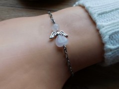 Nerezový přívěšek s larimarem