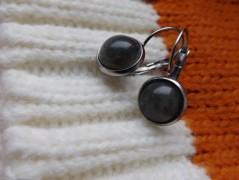 Nerezový přívěšek s larimarem