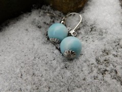 Nerezový přívěšek s larimarem