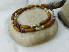 Nerezový přívěšek s larimarem