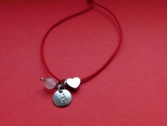 Nerezový přívěšek s larimarem