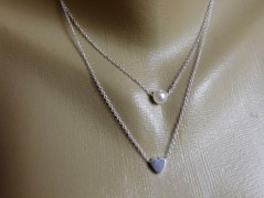 Nerezový přívěšek s larimarem