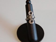 Nerezový přívěšek s larimarem