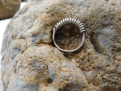 Nerezový přívěšek s larimarem