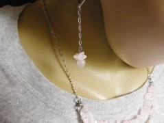 Nerezový přívěšek s larimarem