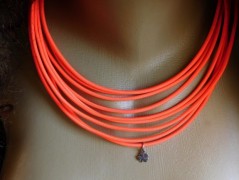 Nerezový přívěšek s larimarem