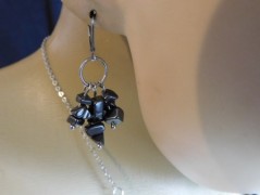 Nerezový přívěšek s larimarem