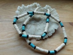 Nerezový přívěšek s larimarem