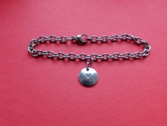 Nerezový přívěšek s larimarem