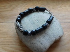 Nerezový přívěšek s larimarem