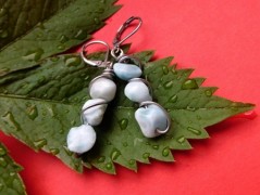 Nerezový přívěšek s larimarem