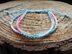 Nerezový přívěšek s larimarem