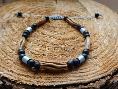 Nerezový přívěšek s larimarem