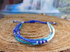 Nerezový přívěšek s larimarem