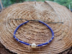 Nerezový přívěšek s larimarem