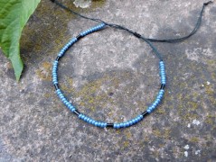 Nerezový přívěšek s larimarem