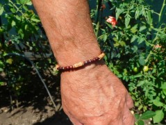 Nerezový přívěšek s larimarem