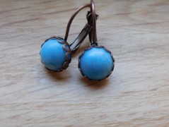 Nerezový přívěšek s larimarem