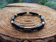 Nerezový přívěšek s larimarem