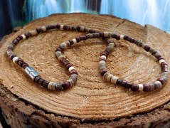 Nerezový přívěšek s larimarem