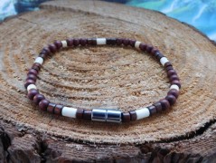 Nerezový přívěšek s larimarem