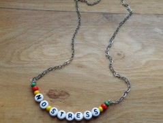 Nerezový přívěšek s larimarem