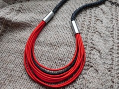 Nerezový přívěšek s larimarem