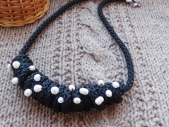 Nerezový přívěšek s larimarem