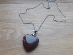 Nerezový přívěšek s larimarem