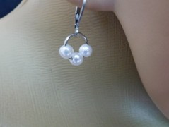 Nerezový přívěšek s larimarem