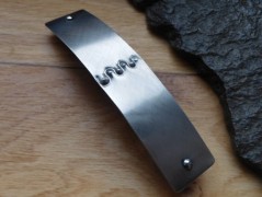 Nerezový přívěšek s larimarem