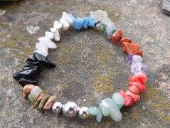 Nerezový přívěšek s larimarem