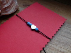 Nerezový přívěšek s larimarem